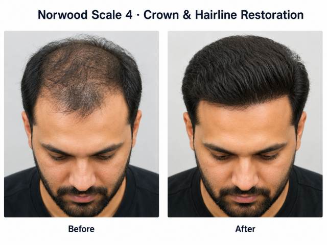 Crown & Hairline Restoration FollicleX